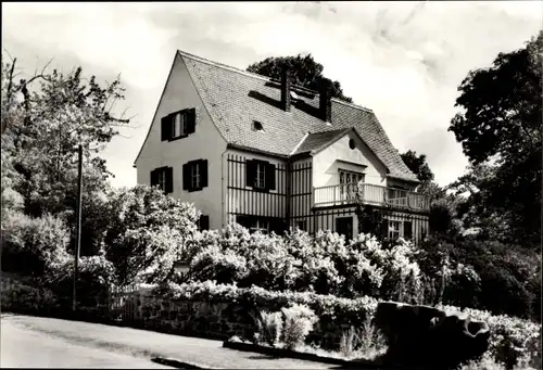 Ak Hohnstädt Grimma in Sachsen, Göschenhaus, Außenansicht