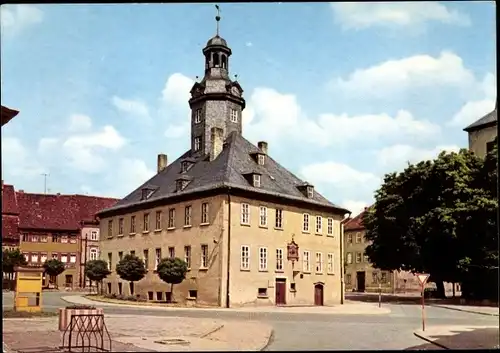 Ak Kölleda in Thüringen, Rathaus, Außenansicht