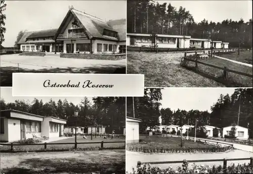 Ak Koserow an der Ostsee Usedom, Forstferienobjekt Damerow