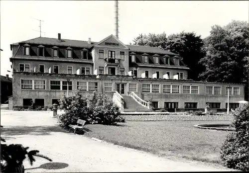 Ak Bad Köstritz an der Weißen Elster Thüringen, Sanatorium, Außenansicht