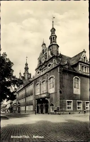 Ak Arnstadt in Thüringen, Rathaus