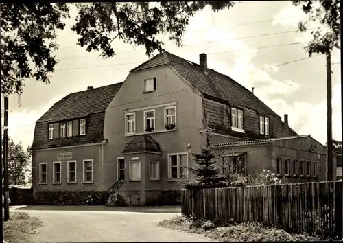 Ak Schöna Sörnewitz Cavertitz in Sachsen, Gasthof Forsthaus, FDGB Vertragshaus