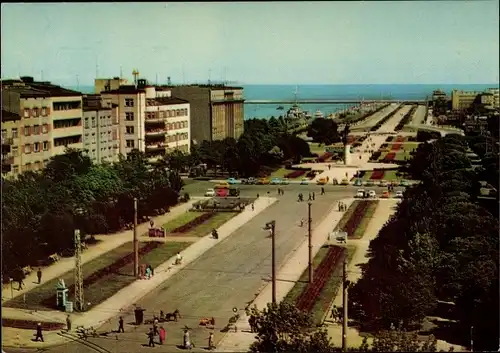 Ak Gdynia Gotenhafen Pommern, Skwer Kosciuszki