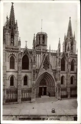 Ak Barcelona Katalonien Spanien, la Catedral