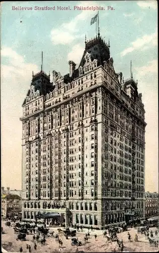 Ak Philadelphia Pennsylvania USA, Bellevue Stratford Hotel