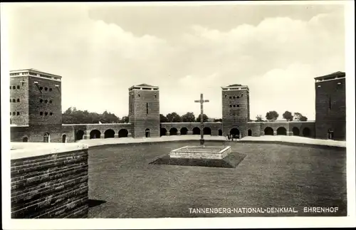 Ak Olsztynek Hohenstein Ostpreußen, Nationaldenkmal Tannenberg