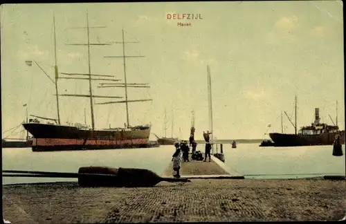 Ak Delfzijl Groningen, Hafen