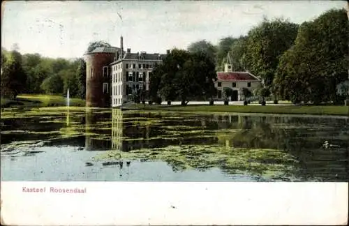 Ak Roosendaal Nordbrabant Niederlande, Kasteel