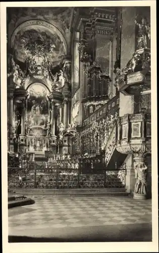 Ak Klosterneuburg Niederösterreich, Inneres der Stiftskirche