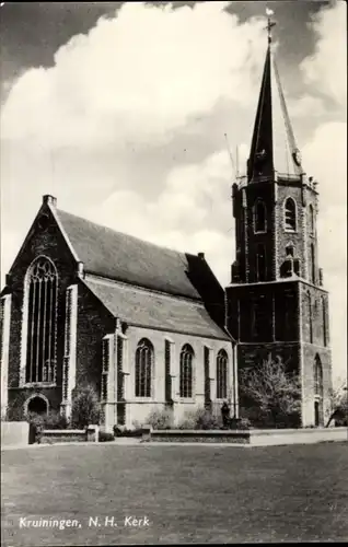 Ak Kruiningen Zeeland, N. H. Kerk