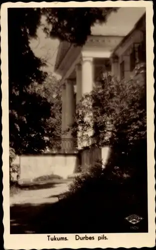 Ak Tukums Tuckum Lettland, Durbes pils