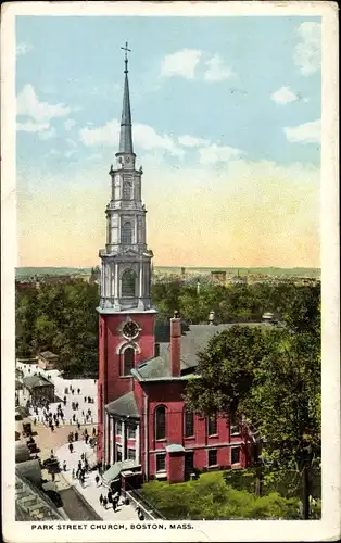 Ak Boston Massachusetts USA, Park Street Church