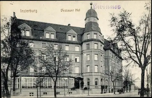 Ak Tschernjachowsk Insterburg Ostpreußen, Dessauer Hof