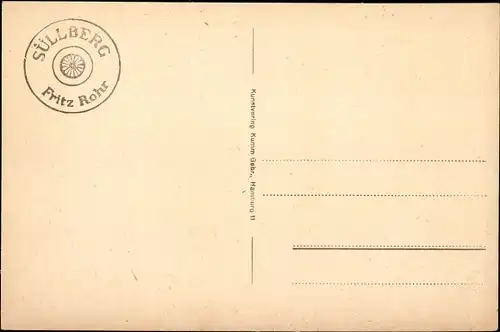 Ak Hamburg Blankenese, Süllberg