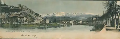 Klapp Ak Grenoble Isère, Fort Rabat, Chaine des Alpes