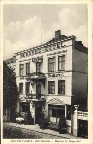 Ak Nordseebad Cuxhaven, Nordsee Hotel