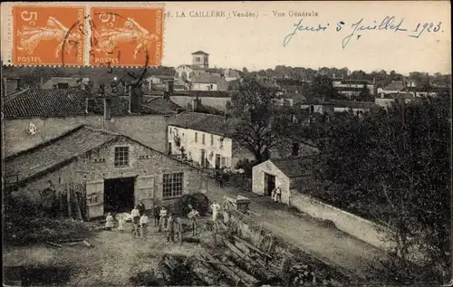 Ak La Caillere Vendée, Vue Generale