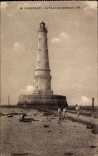 Ak Le Verdon sur Mer Gironde, Le Phare de Cordouan