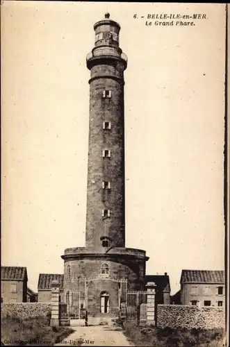 Ak Belle Ile en Mer Morbihan, Le Grand Phare