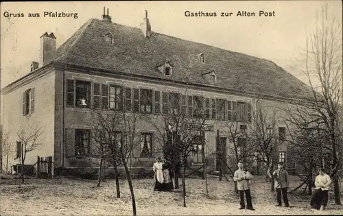 Ak Phalsbourg Pfalzburg Lothringen Moselle, Gasthaus zur Alten Post