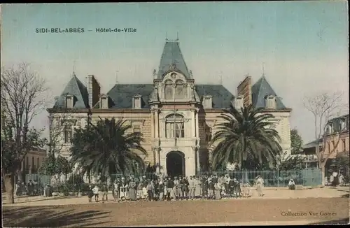 Ak Sidi Bel Abbes Algerien, Hotel-de-Ville
