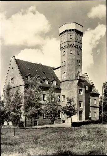 Ak Pomßen Parthenstein in Sachsen, Kinderkurheim Dr. Margarete Blank, Außenansicht