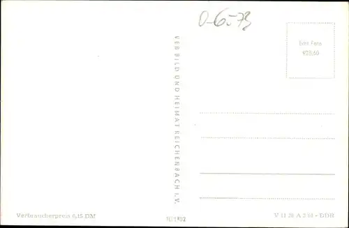 Ak Hohenleuben in Thüringen, Markt, Teilansicht, Wasserturm und Schule