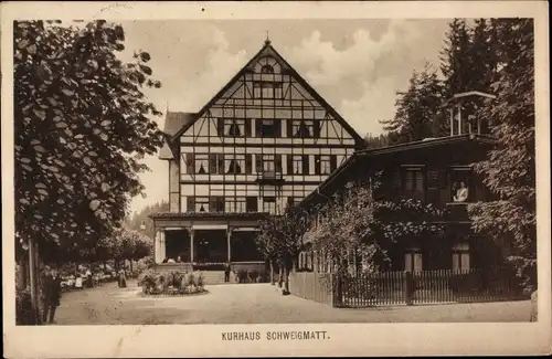 Ak Schweigmatt Raitbach Schopfheim in Baden, Kurhaus