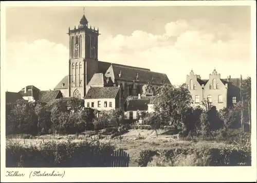 Ak Kalkar Niederrhein, Katholische St. Nicolai Pfarrkirche