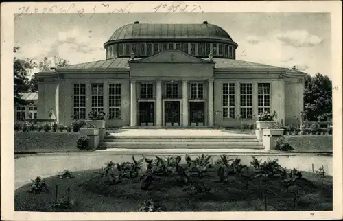 Ak Františkovy Lázně Franzensbad Region Karlsbad, Glauberquelle