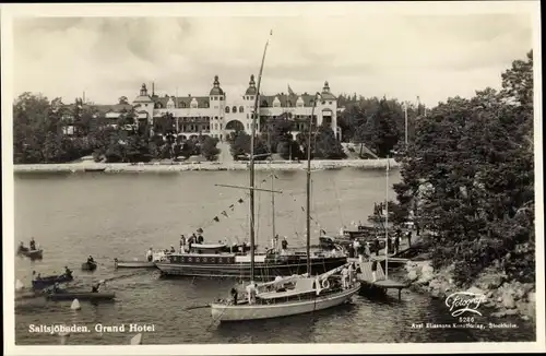 Ak Saltsjöbaden Schweden, Grand Hotel