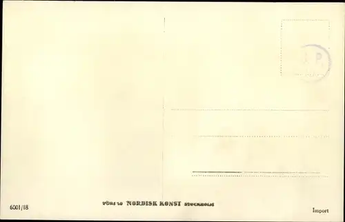 Ak Strömstad Schweden, Teilansicht