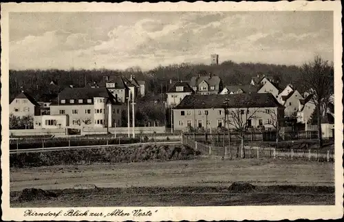 Ak Zirndorf in Mittelfranken, Blick zur Alten Veste