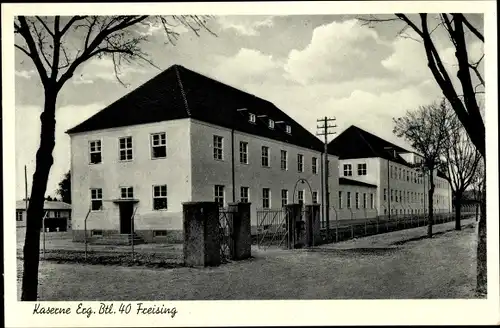 Ak Freising in Oberbayern, Kaserne Erg. Btl.