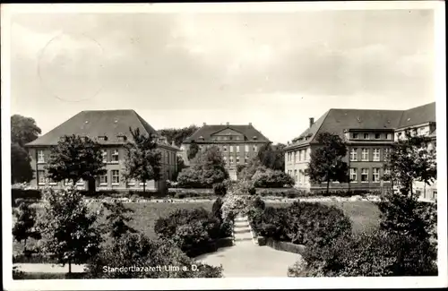 Ak Ulm an der Donau, Standortlazarett