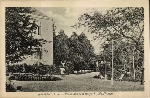 Ak Ibbenbüren in Westfalen, Kurpark Waldfrieden