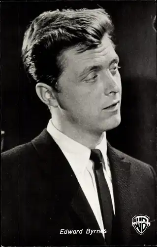 Ak Schauspieler Edward Byrnes, Portrait, Anzug, Krawatte