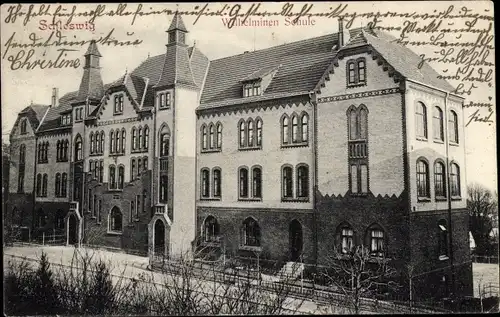 Ak Schleswig an der Schlei, Wilhelminen Schule