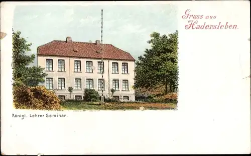 Ak Haderslev Hadersleben Dänemark, Königl. Lehrer-Seminar