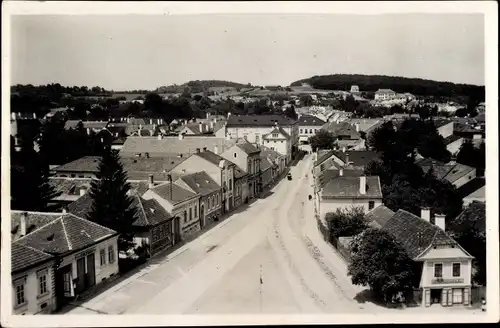 Foto Ak Szászrégen Szasz Regen Rumänien, Blick auf den Ort, Straße