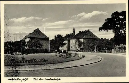Ak Neustadt in Holstein, Bei der Friedenseiche