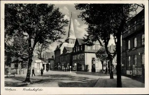 Ak Uelzen in Niedersachsen, Bahnhofstraße