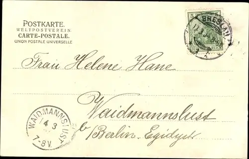 Ak Wrocław Breslau Schlesien, Dom