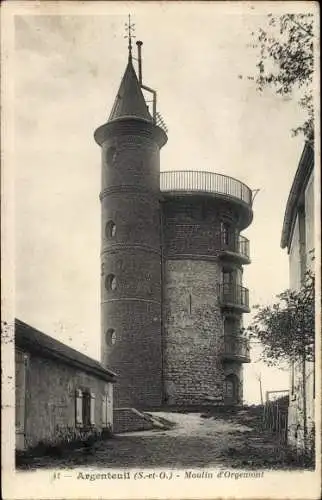Ak Argenteuil Val d'Oise, Moulin d'Orgemont