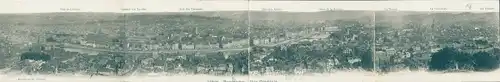 Klapp Ak Liège Lüttich Wallonien, Panorama, Pont St. Leonard, Caserne des Ecoliers, Quai des Tanneur