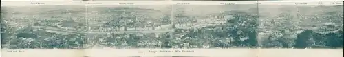 Klapp Ak Liège Lüttich Wallonien, Panorama, Pont St. Leonard, Caserne des Ecoliers, Quai des Tanneur