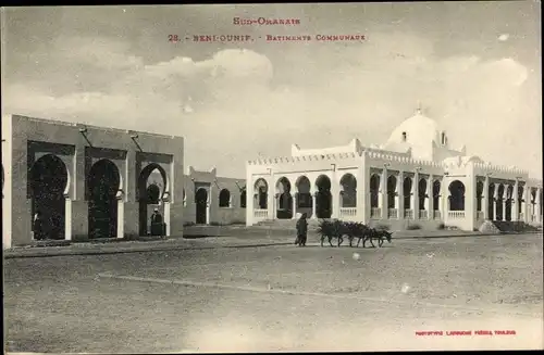 Ak Beni Ounif Algerien, Sud-Oranais, Batiments Communaux