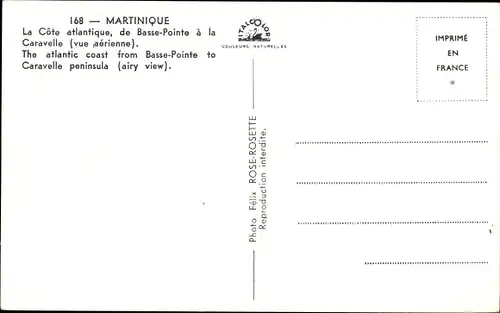 Ak Martinique, The atlantic coast from Basse Pointe à la Cravelle peninsula