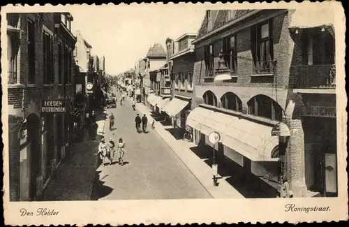 Ak Den Helder Nordholland Niederlande, Konigstraat