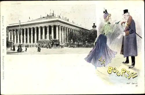 Ak Paris I Ile de la Cité, La Bourse